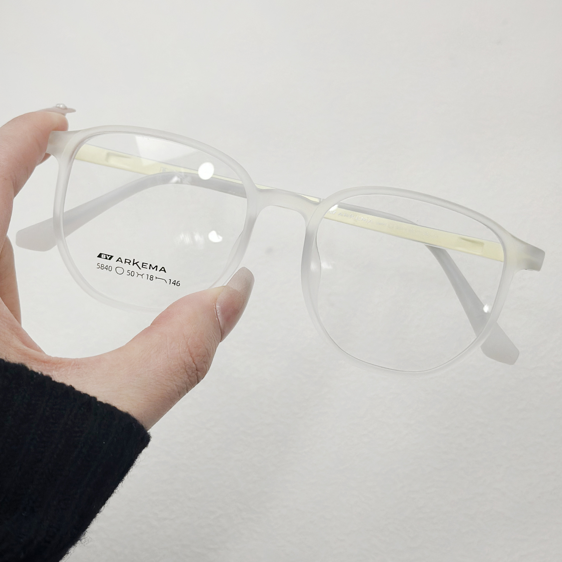 批发时尚阿科玛近视镜框透明眼镜框素颜圆形近视镜丹阳近视眼镜架详情10