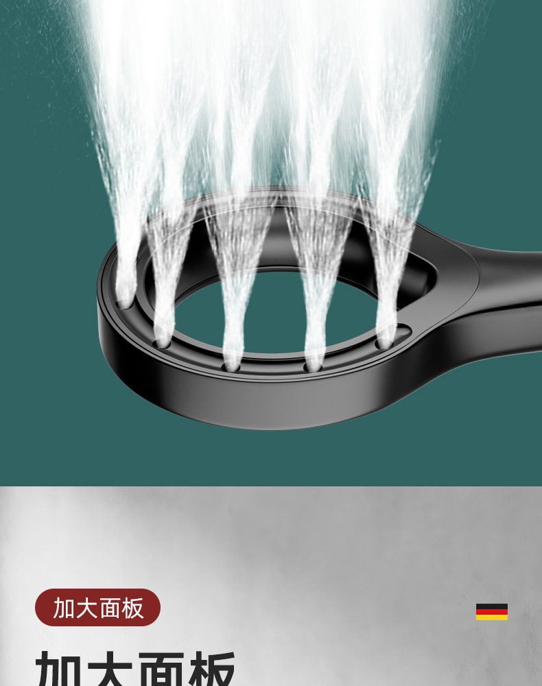 Douyin showerhead, hollowed-out shower, pressurized household bathroom, shower water heater, bathing, rain, lotus pod, flower drying, hair drying pic 6