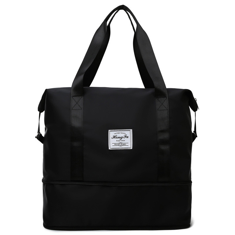 大容量衣物收纳袋便携手提可拓展旅行袋双层超大防水待产包妈咪包详情7