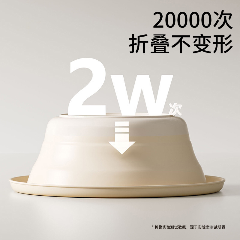 婴童 卡通折叠脸盆宿舍洗屁屁可折叠婴儿家用旅行便携式脸盆婴儿浴盆详情15