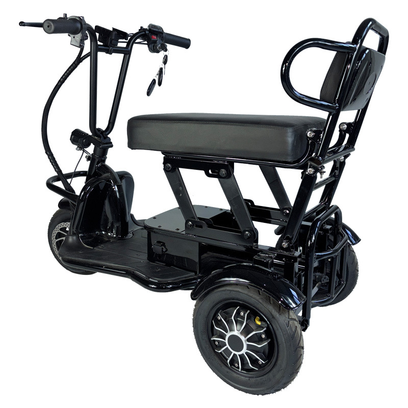 电动三轮家用休闲小型代步成人电瓶车厂家直销迷你便携出行可折叠详情2