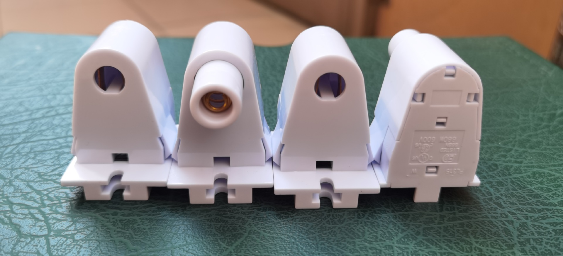 LED lamp head, FA8 lamp base, PC plastic lamp accessories, single-needle lamp tube, chandelier bracket, rotating energy-saving pic 4