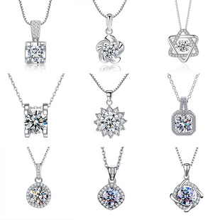 经典六爪戒指女一克拉锆石开口指环送女友礼物时尚结婚仿真钻戒详情4