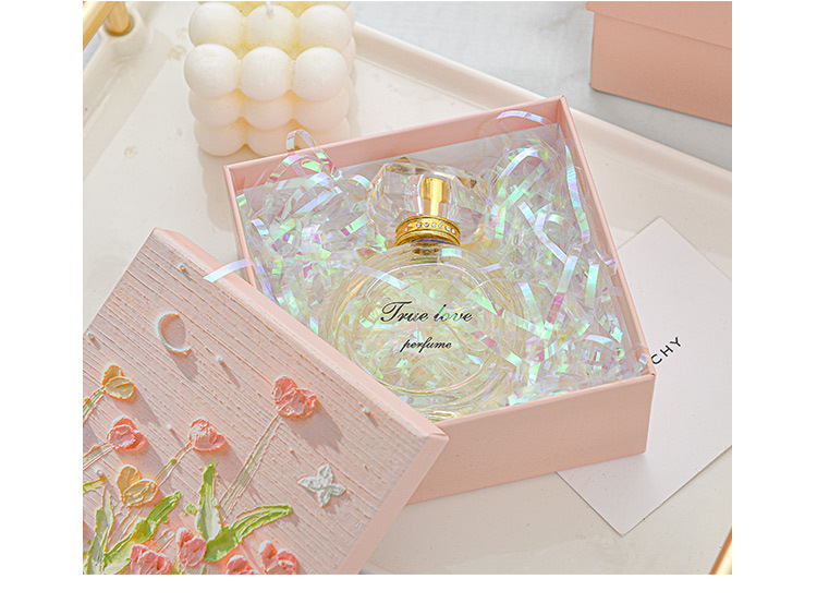 清新油画礼品盒文创礼盒生日礼物盒学生礼物包装盒伴手礼空盒现货详情12