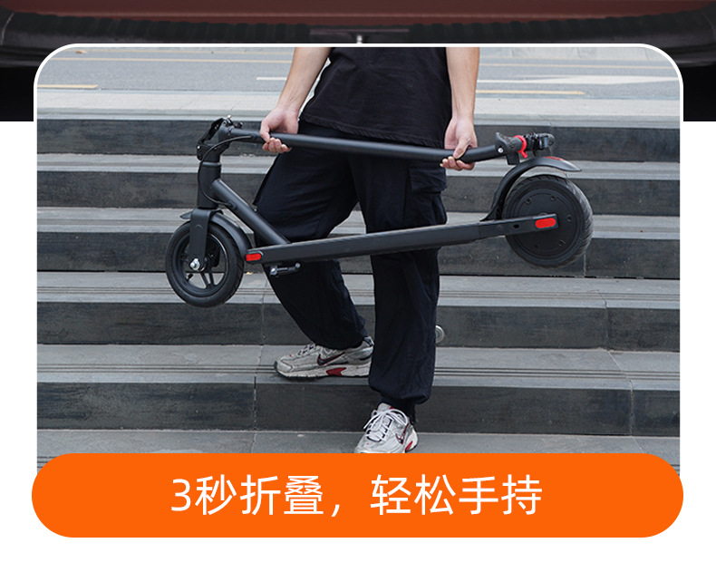 Electric scooters for adults, foldable scooters for transportation, folding electric bikes for office workers, mini outdoor electric bikes pic 7