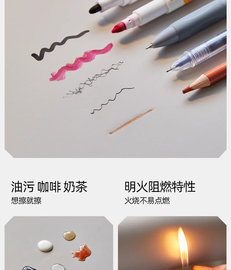 加厚电脑桌垫办公笔记本键盘桌面超大号鼠标垫防水防油免洗书桌垫详情12