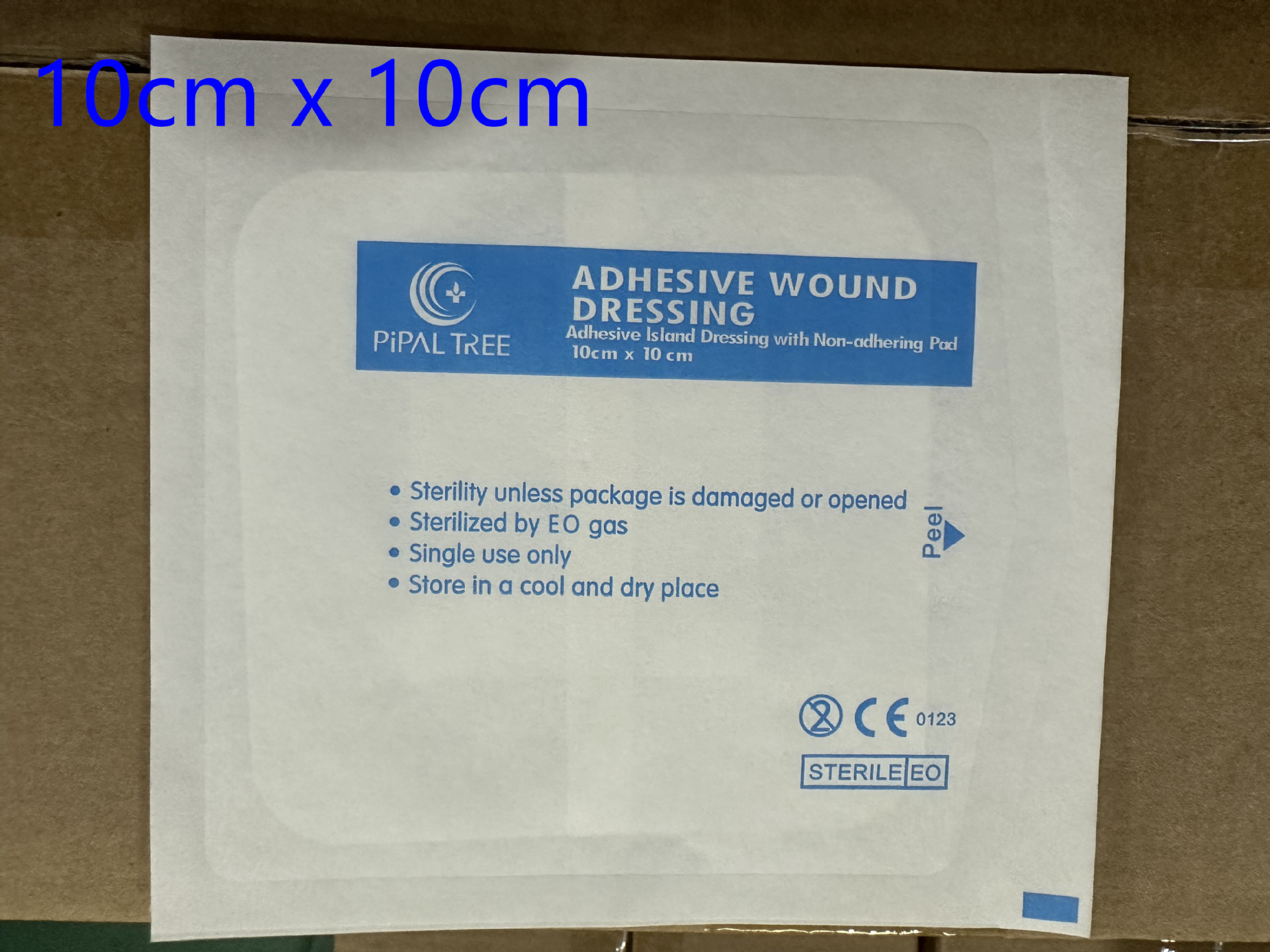 Foreign trade export non-woven fabric dressing patches, postoperative wound breathable patches, disposable self-adhesive hemostatic dressings, large wound patches pic 3