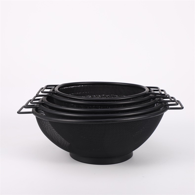 家用不锈钢双耳篮厨房多功能沥水篮洗菜筛漏盆水果篮菜篮网筛详情3