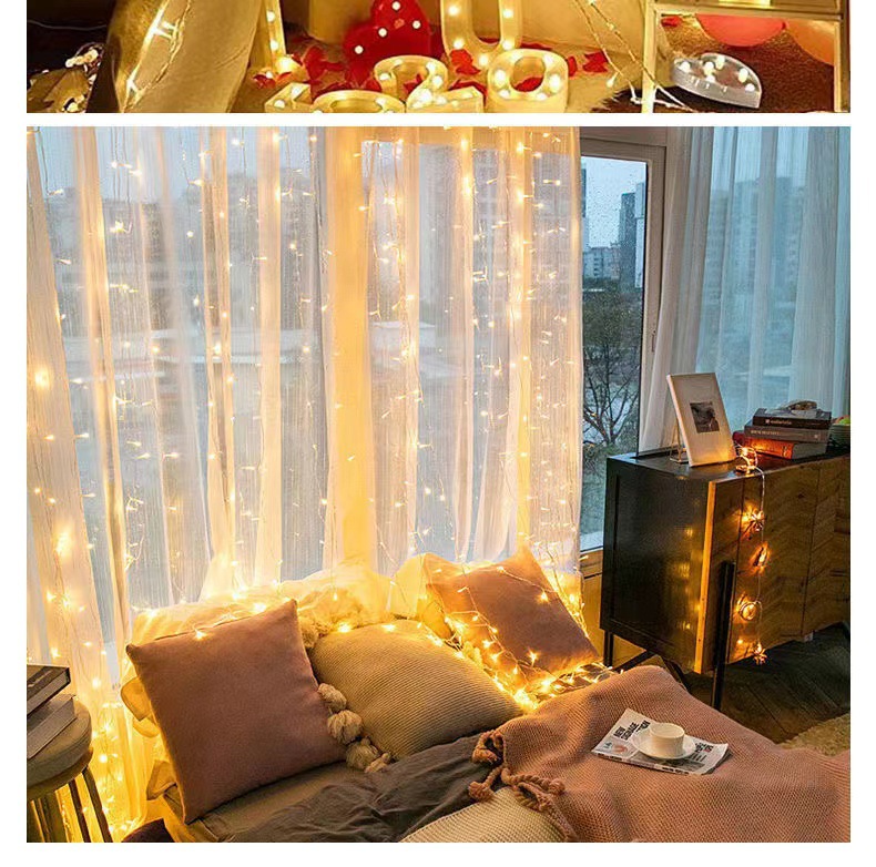 Street stall supply led light strings, copper wires, colored lights, light strips, luminous lights, flower decorations, led light wires can be sent on behalf of customers at favorable prices pic 8