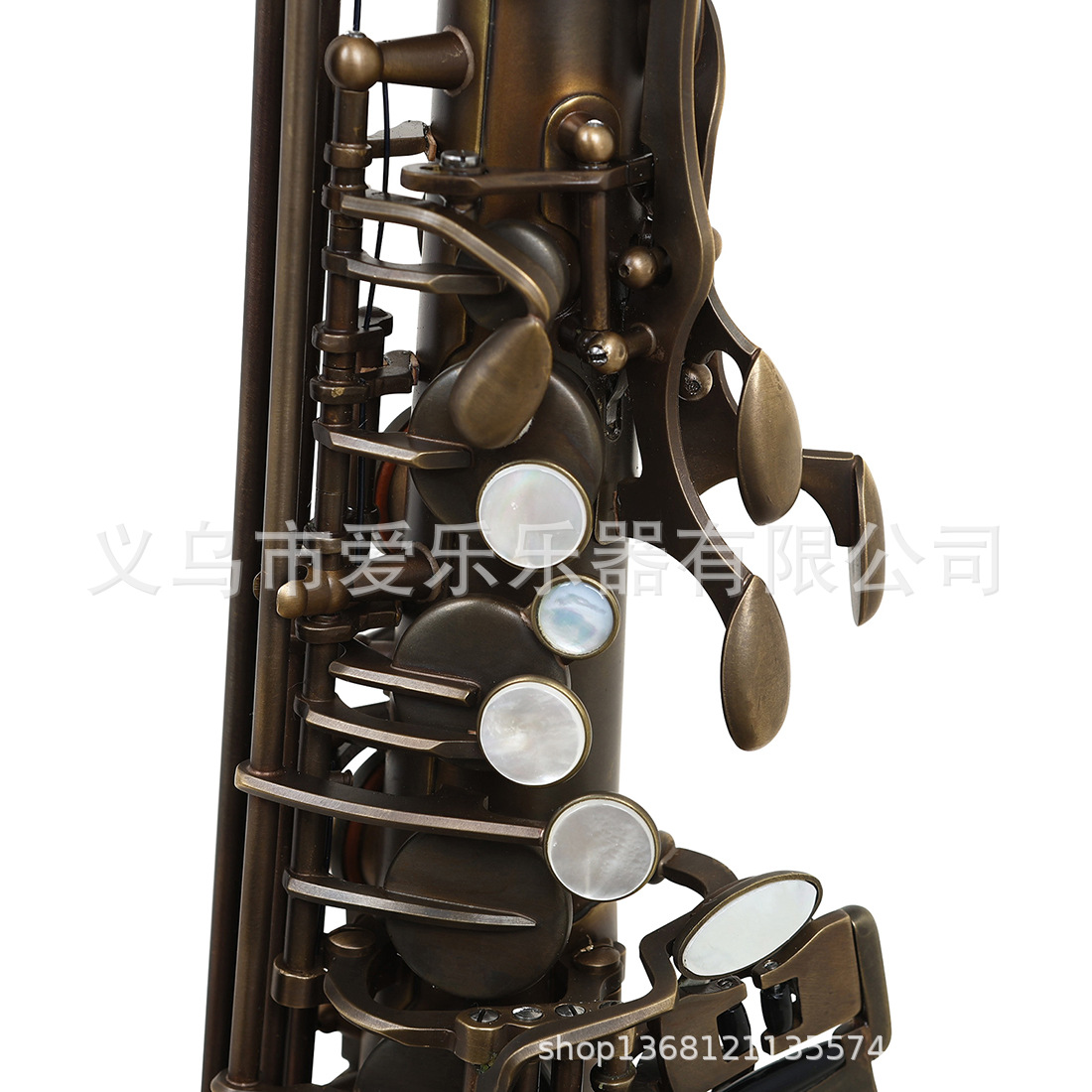 Matte alto saxophone E-flat retro saxophone complete set for adult beginners, professional saxophone cross-border wholesale pic 20