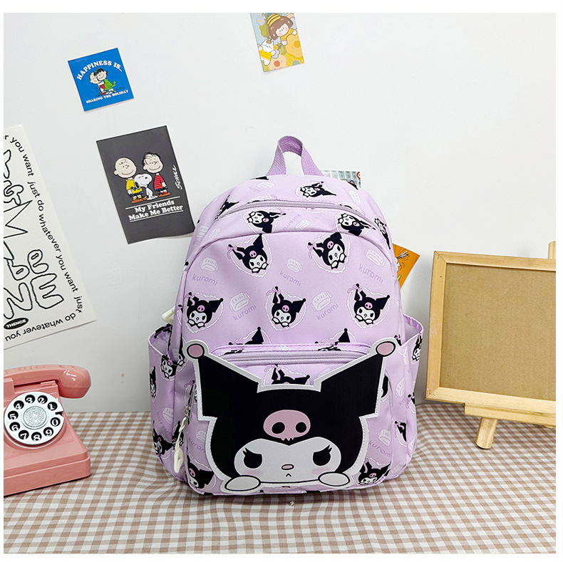 卡通幼儿园书包儿童宝宝小背包3-6岁school bag可爱库洛米双肩包详情5