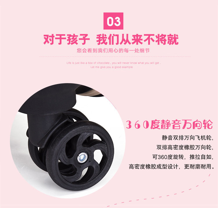 厂家批发儿童拉杆箱登机箱万向轮18寸卡通行李箱儿童箱密码旅行箱详情22