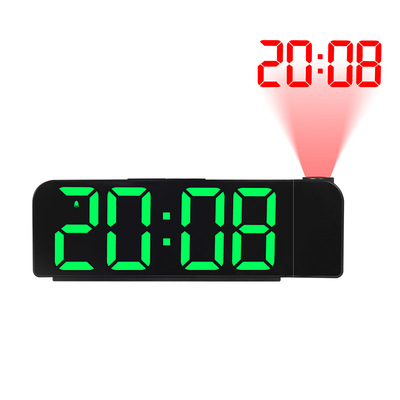 New cross-camera multi-functional clock LED electronic clock, fresh living room wall clock, can be hung or stood up, dual-purpose clock 6650 pic 18