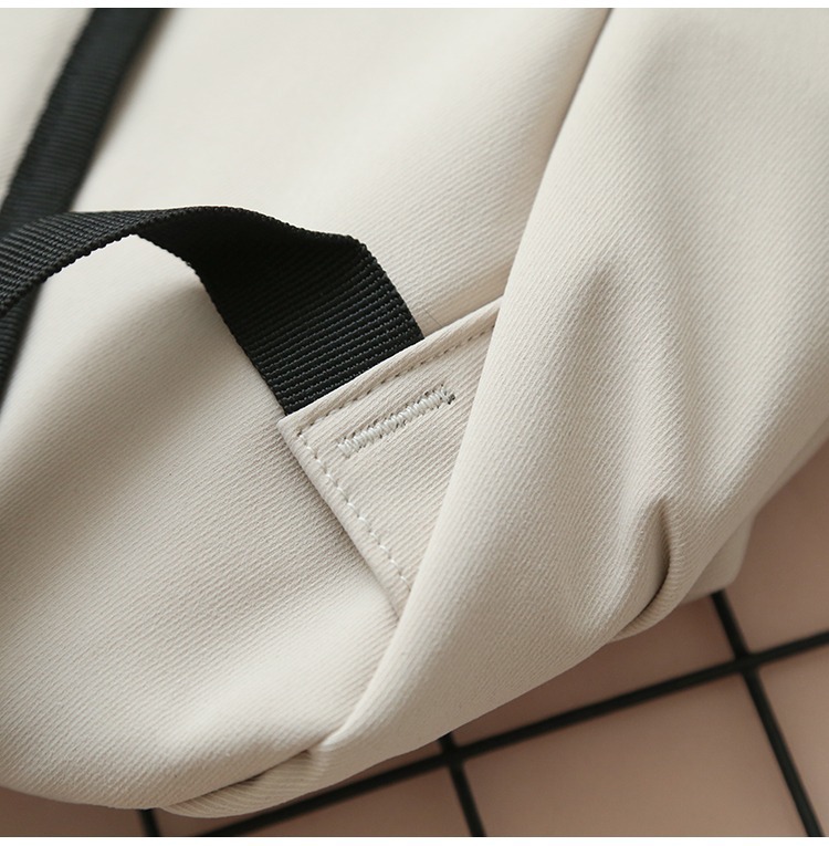 双肩包男日系百搭大容量大学生背包轻便简约初中高中生上课书包女详情12