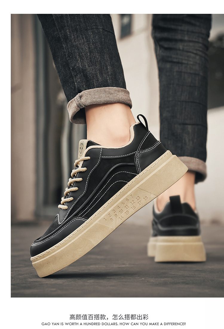 2025新款防滑舒适抗菌吸汗高品质高品质材料运动潮鞋男式休闲单鞋详情13