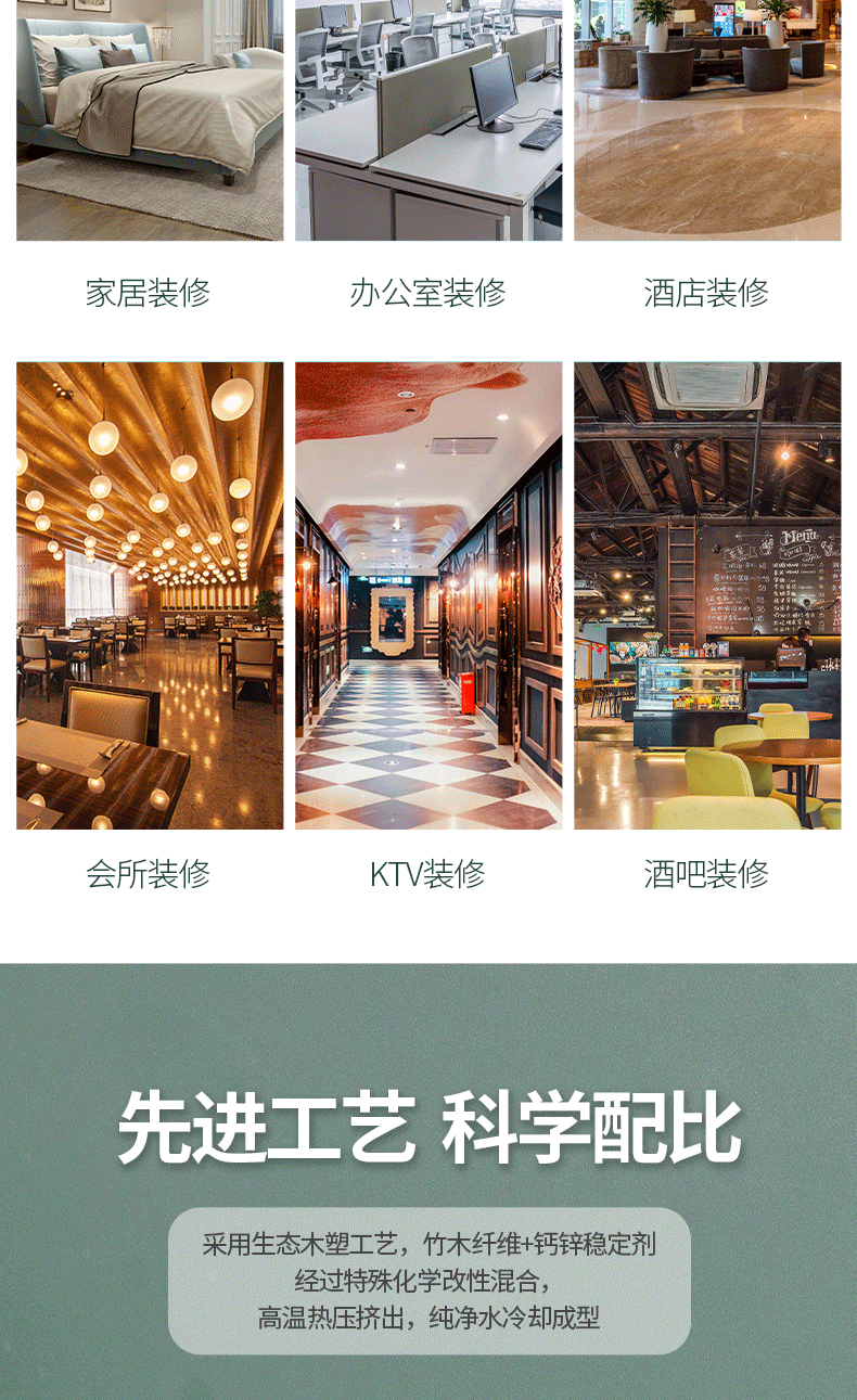 碳晶板木饰面竹木纤维木饰面板护墙板免漆木饰面酒店装修木饰面板详情4