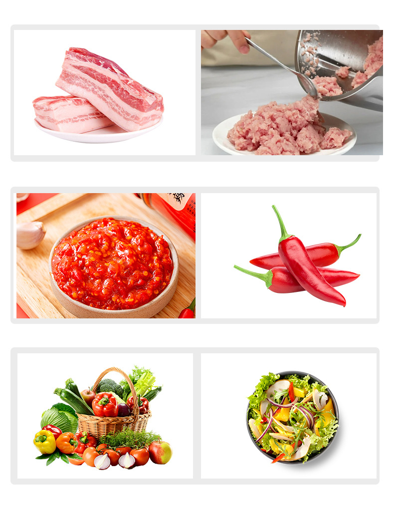 SOKANY 7011NEW Electric Household 3L meat grinder, vegetable cutter, multi-functional kitchen food processor pic 9