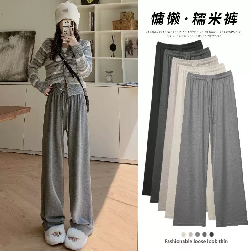 In stock, there are 200g and 280g of elastic vertical striped fabric made of sheepskin velvet, suitable for autumn and winter casual base shirts and wide-leg pants pic 8