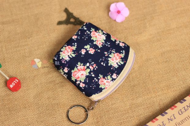 包邮小钱包零钱包韩国版拉链女式帆布艺可爱迷你硬币包耳机收纳袋详情31