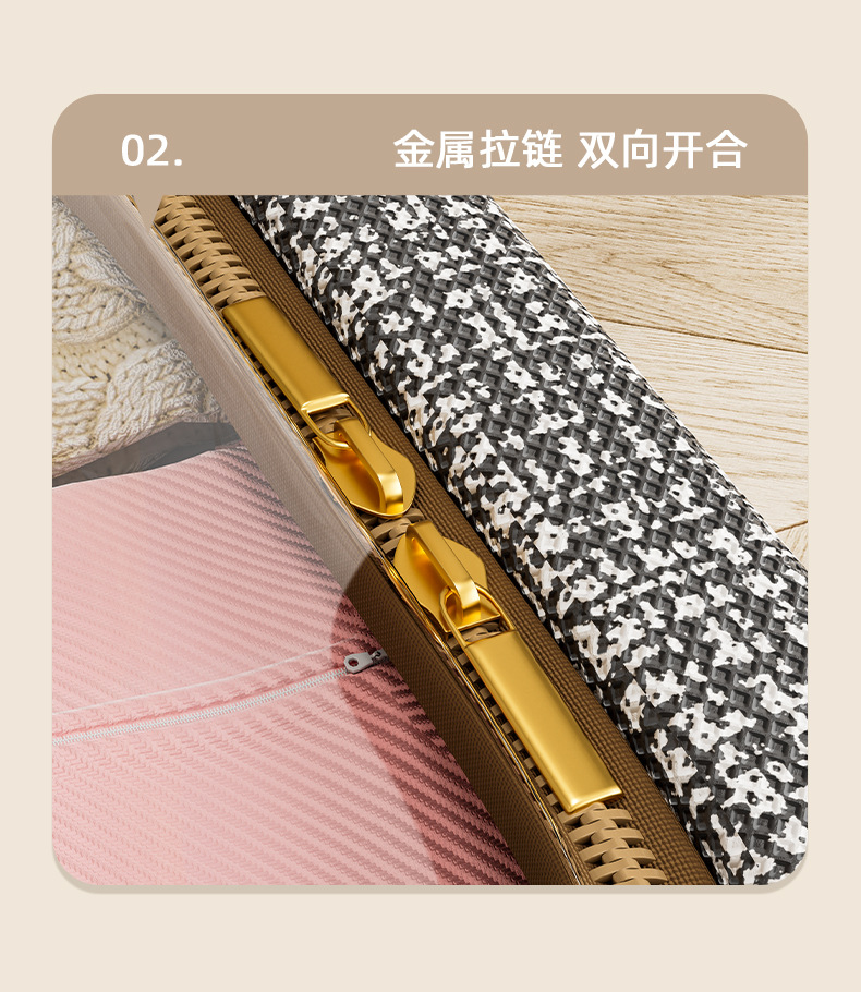 家用免安装鞋子收纳盒透明鞋靴收纳箱钢架可折叠床底收纳防尘鞋盒详情14
