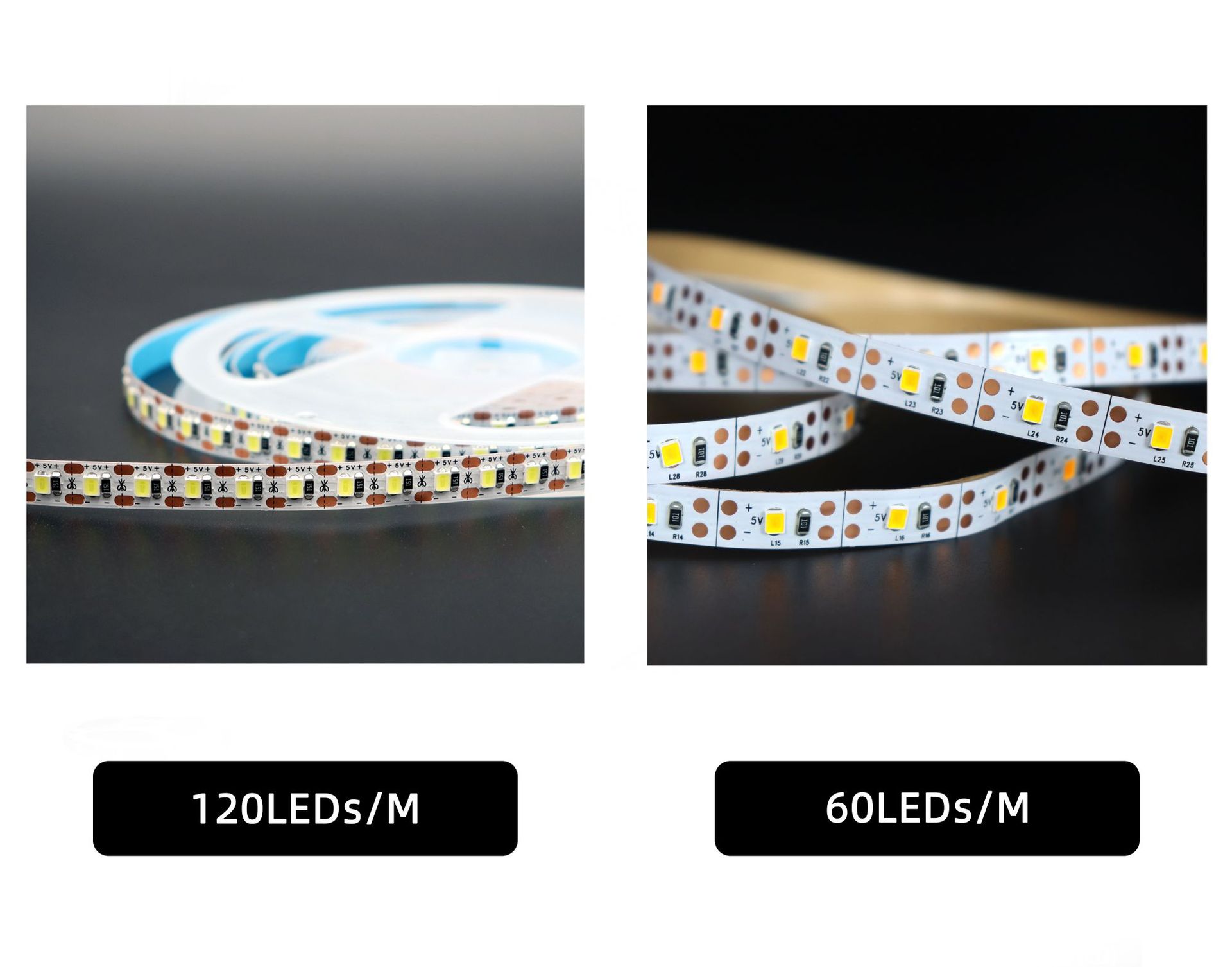 3v 5v 2835 5mm ancho 8mm ancho led luz autoadhesiva con batería USB pequeña luz nocturna pintura decorativa tira de luz pic 9