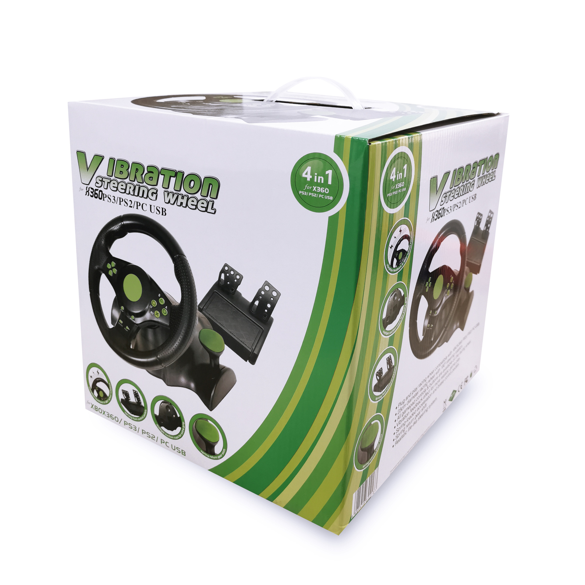 Racing game steering handle switch/xbox/PS4 / PS2 / PS3 / PC racing wheel handle pic 10