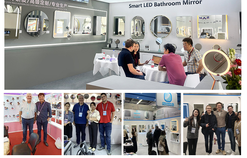 新款家用led化妆镜带灯梳妆台宿舍桌面台式美妆镜高清三色灯镜子详情13