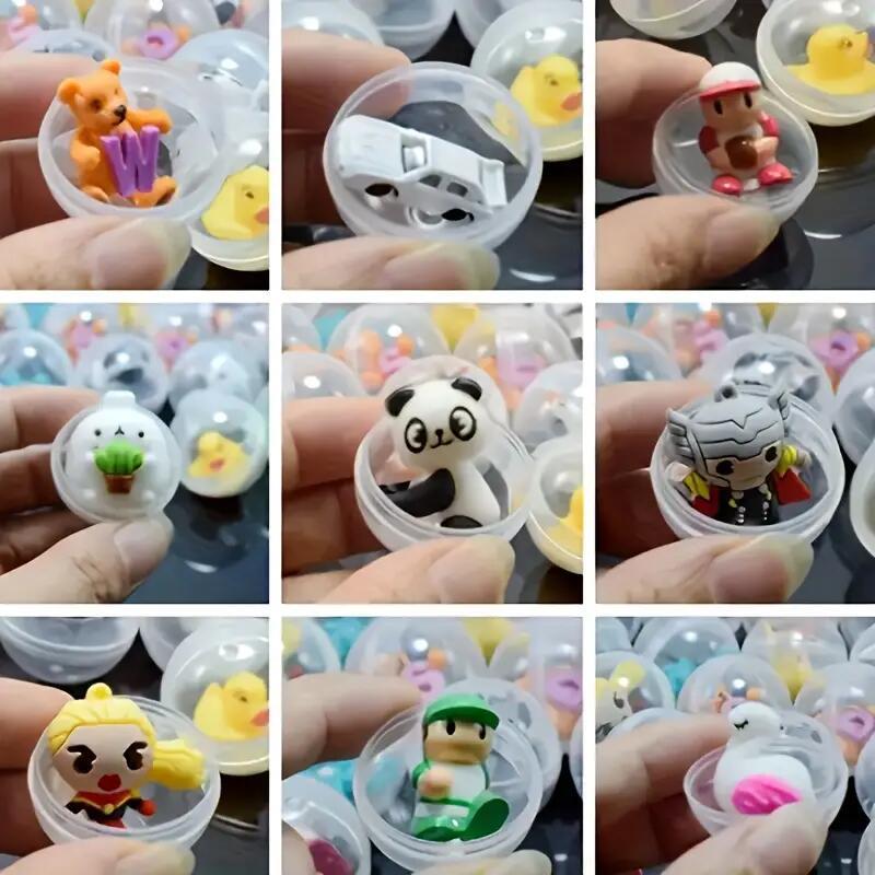 跨境32扭扭蛋透明桶装公仔玩具儿童礼品球幼儿园奖品夜市地摊批发复活节彩蛋盲盒创意潮流玩具详情7