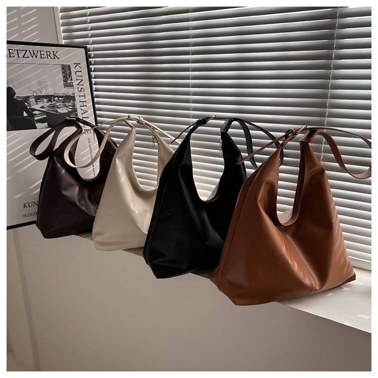 复古通勤质感单肩包包女2024今年流行韩版气质腋下包托特包时尚女详情25