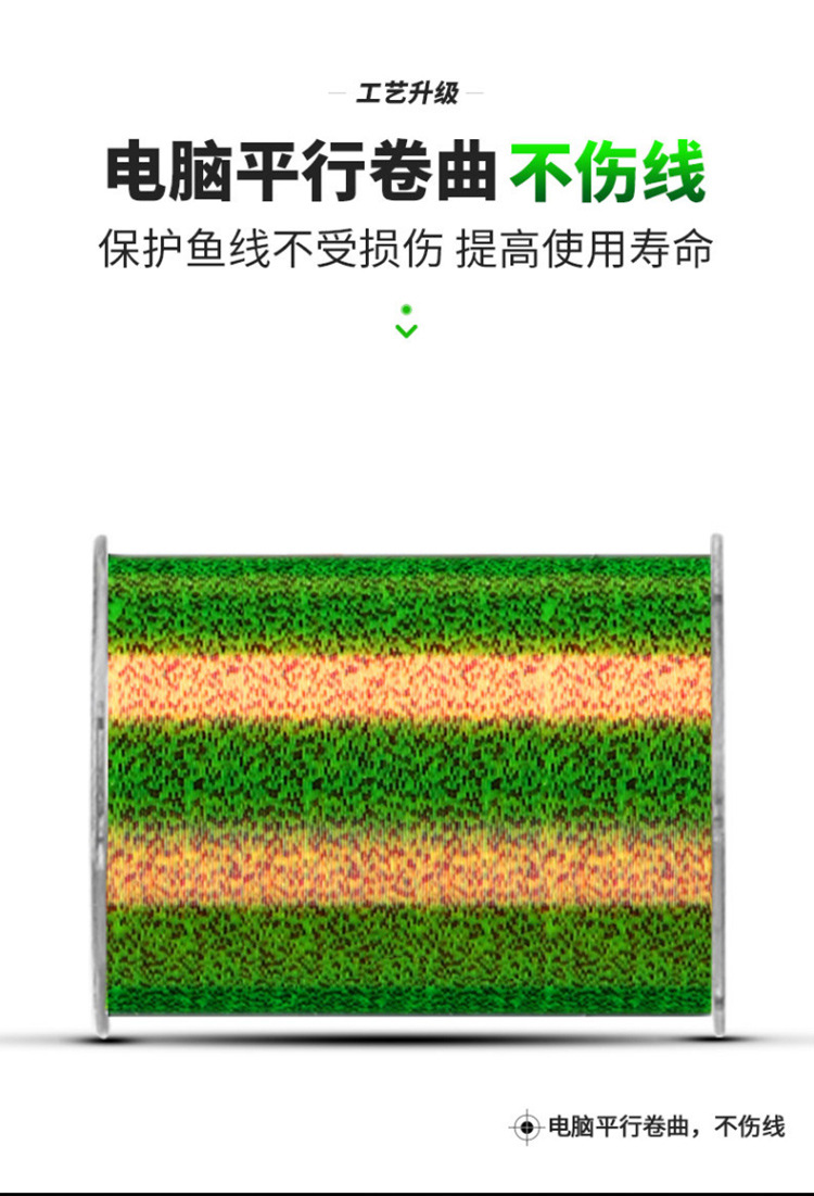 500米鱼线主线斑点线隐形钓鱼线路亚台钓鱼线批发不打卷尼龙线详情8