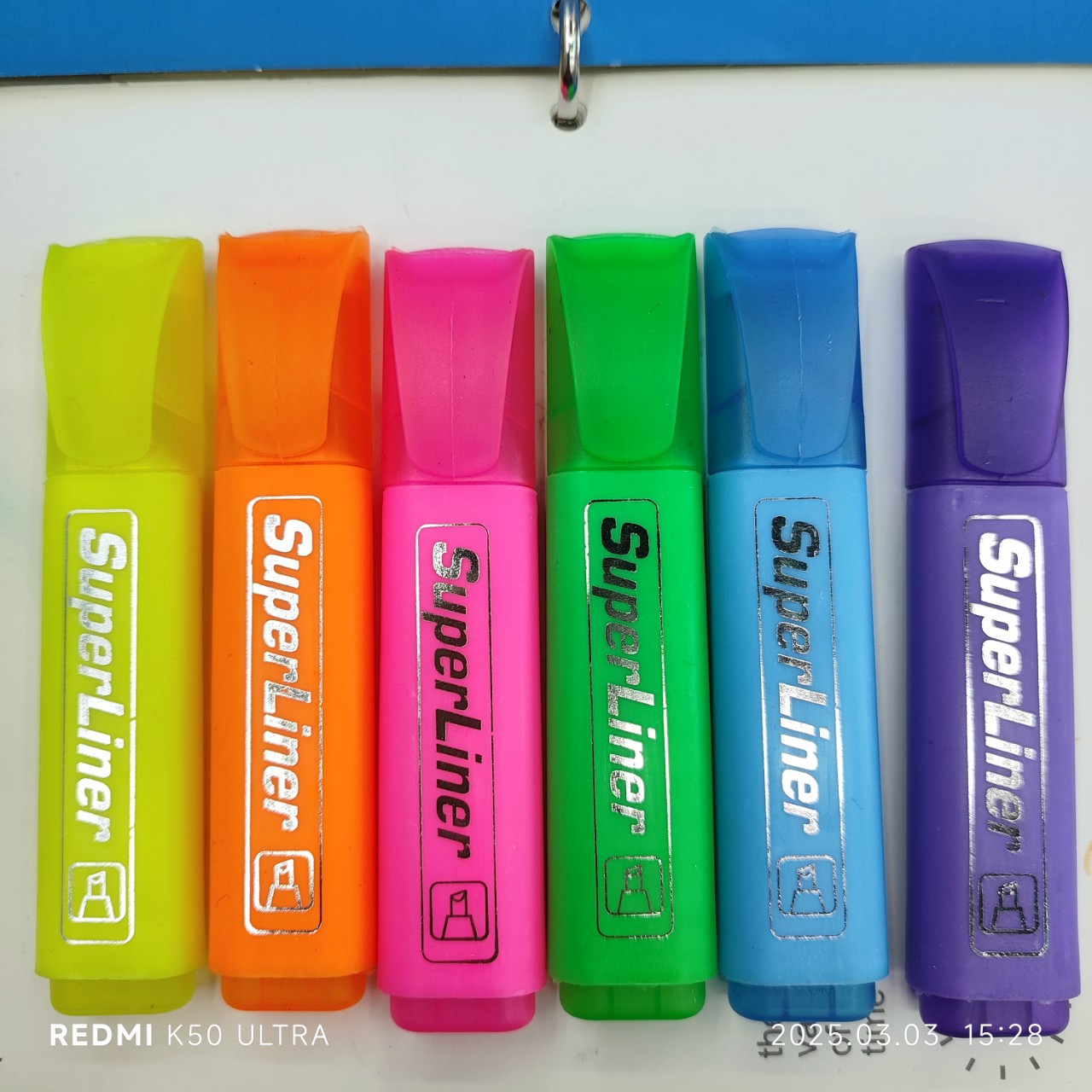 创意荧光笔学生绘画涂鸦重点标记扁款粗划笔4支装PVC袋彩色批发详情2