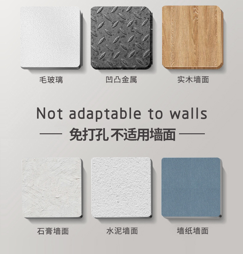 Light luxury kitchenware seasoning rack, carbon steel wall-mounted organization rack without drilling, multi-functional kitchen storage and shelving rack pic 34