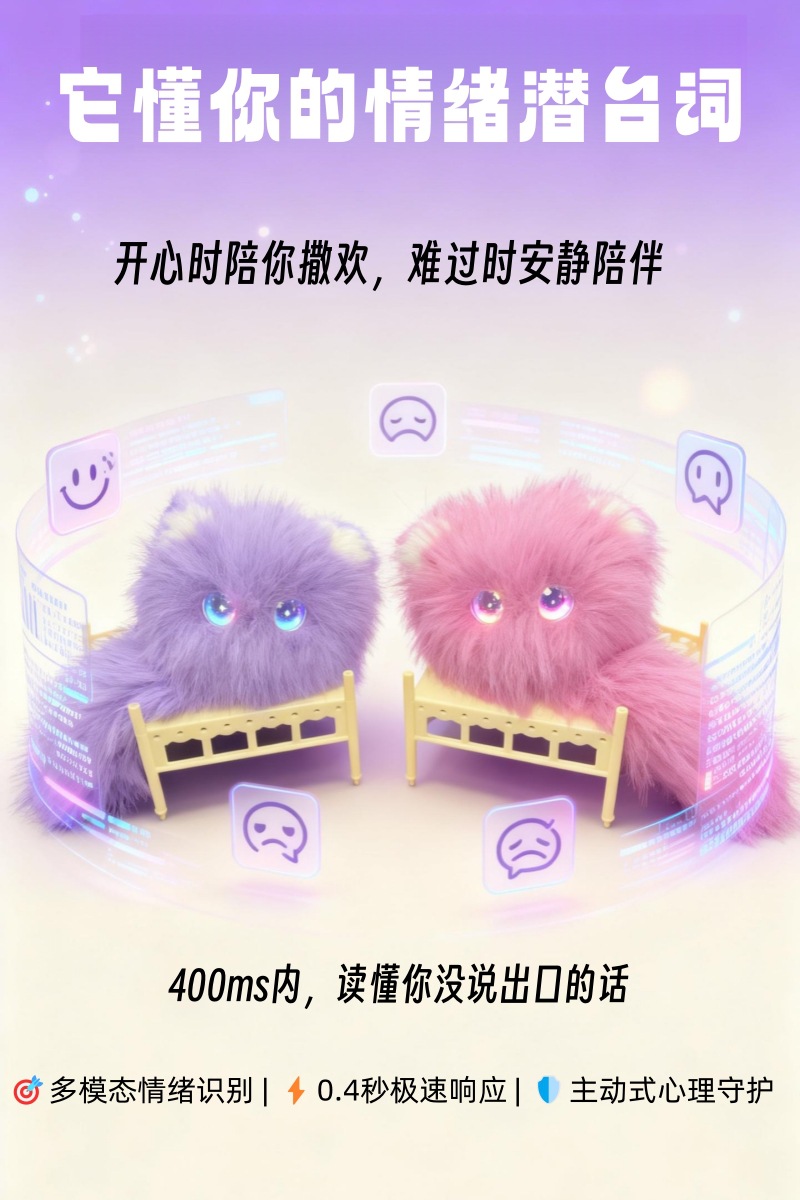 Cross-border new products: AI toys, intelligent dialogue, companionship, plush toys, sloppy cat pendants, dolls, and dolls from the source pic 11