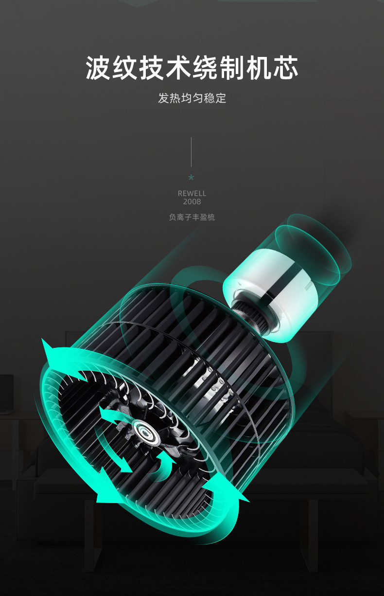 Hot air comb, multi-functional hair dryer, hair curler, negative ion one-stop hair dryer 2008 pic 15