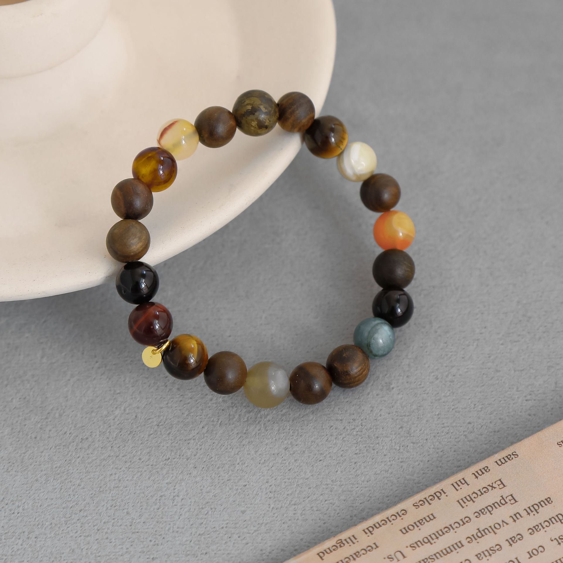 董洁同款宇宙多宝手链简约新中式小清新质感小众简约串珠手链手串详情6