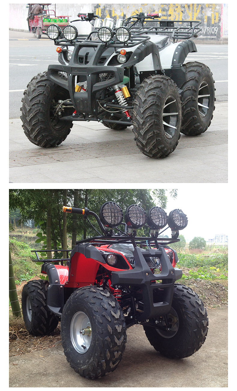 All-terrain 250 water-cooled Bull beach buggy with universal joint shaft drive off-road adult four-wheel motorcycle pic 13