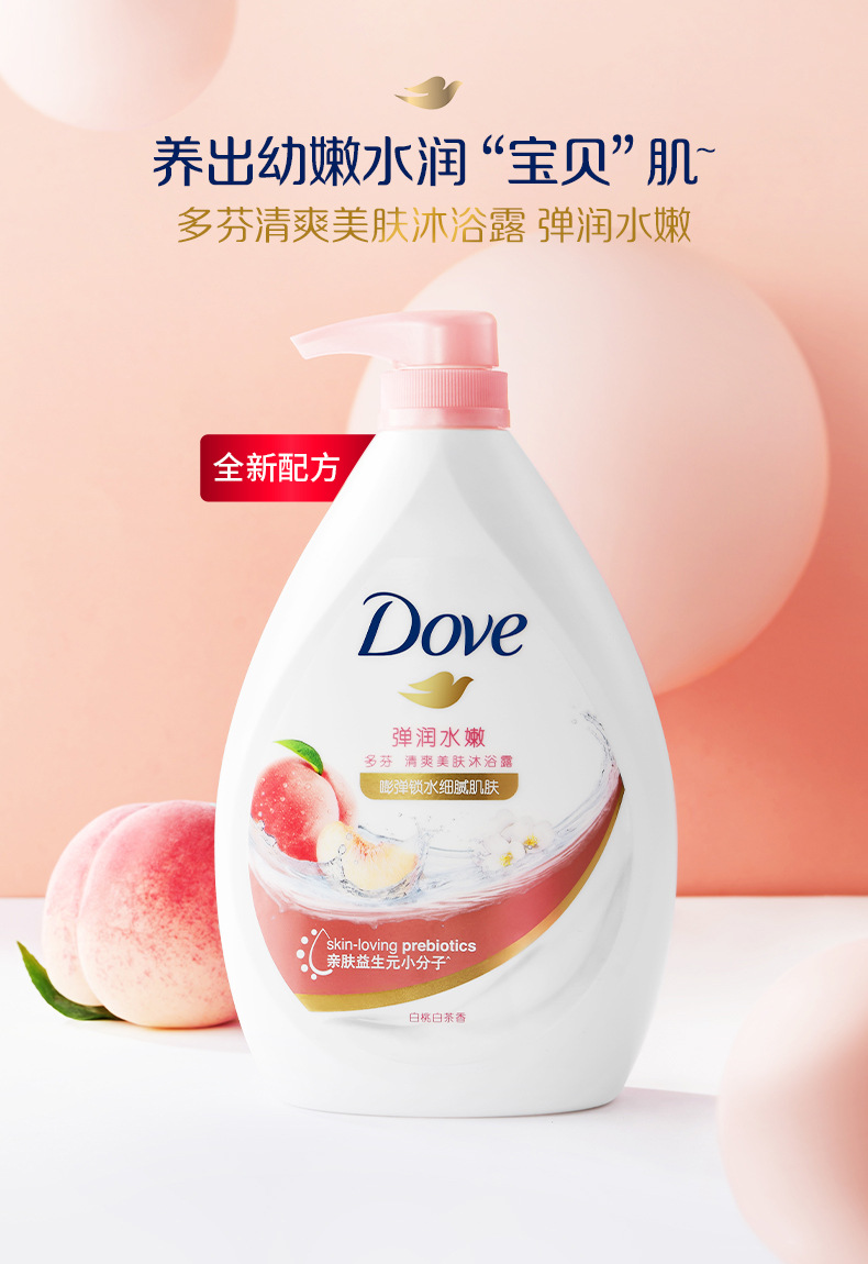 多芬（Dove）680g沐浴露 滋养美肤保湿锁水美肌持久留香沐浴乳液详情1