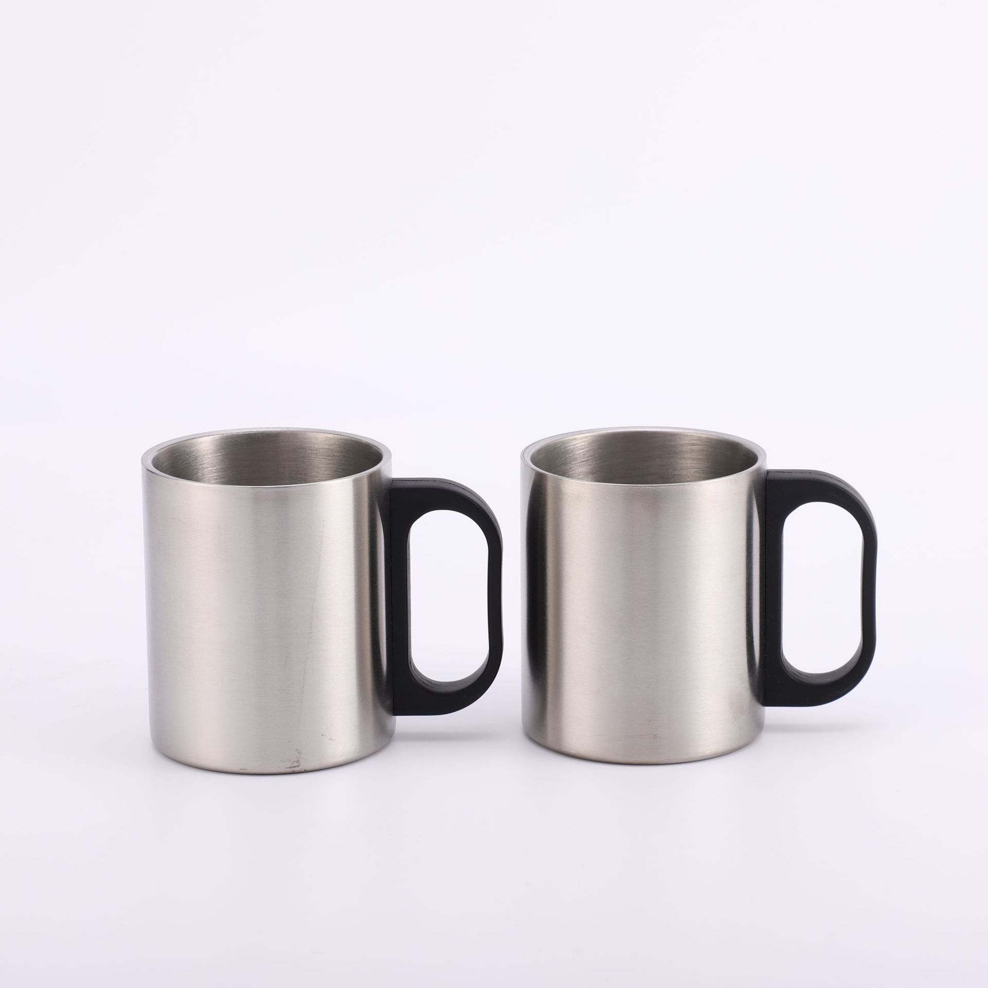 Wholesale of cross-border 304 stainless steel mini mugs with LIDS, handles, multi-functional and shock-resistant water cups pic 10