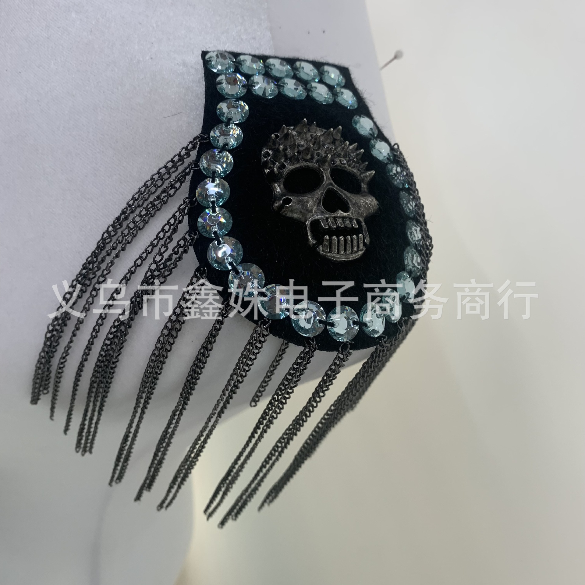 diy手工钉珠流苏肩章重工吊珠服装饰品配件详情8