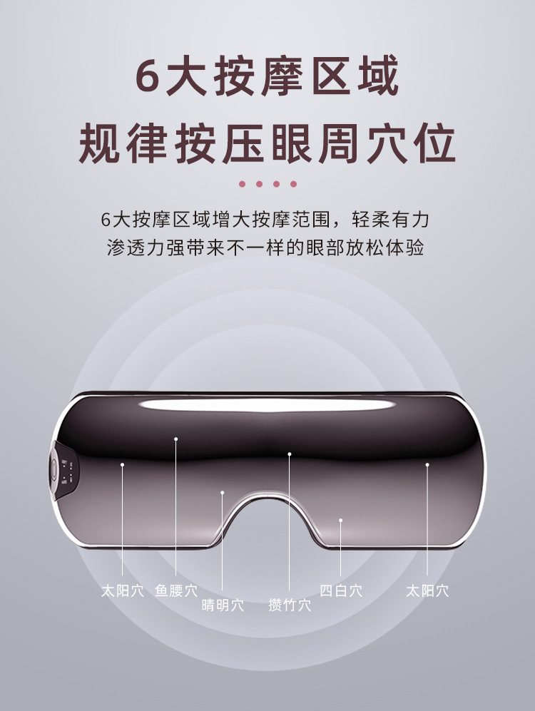 JA-E1家用多功能便携式可视化眼部按摩器详情2
