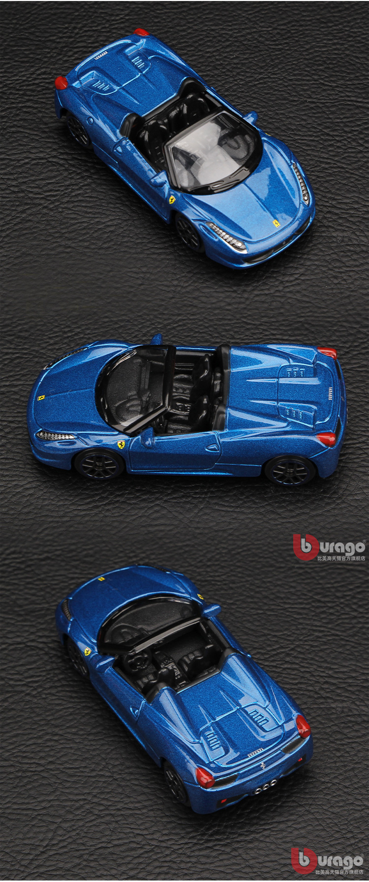Bburago's small-scale alloy car model SF90SP1, a replica of Ferrari, is a life-sized car model pic 11