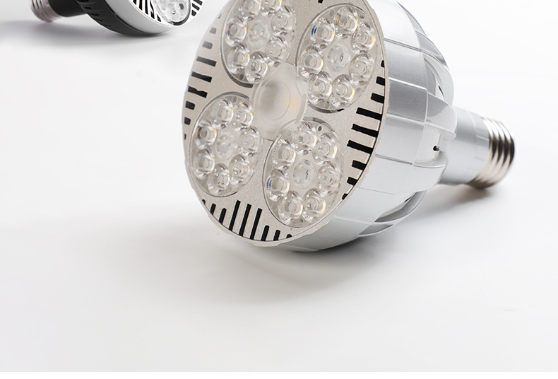 LED射灯PAR35W聚光灯泡轨道灯光源服装店商场酒店超市E27COB光源详情2