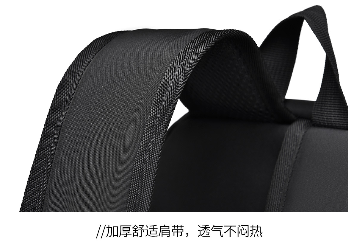 新款双肩包男女同款 ins休闲简约大容量初中生高中生旅行学生书包详情37