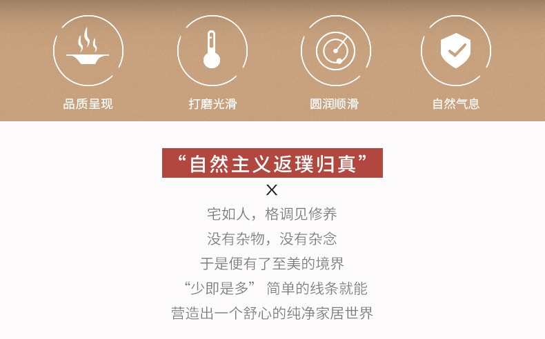 Household beech wood pointed rolling pin, dumpling wrapper, noodle pressing and rolling stick, 檊 noodle stick, baking tools pic 2