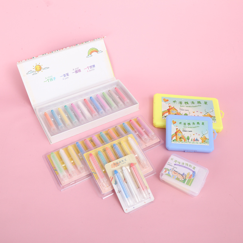 水溶性无尘粉笔白色办公教学用品粉笔儿童彩色涂鸦绘画固体粉笔详情10