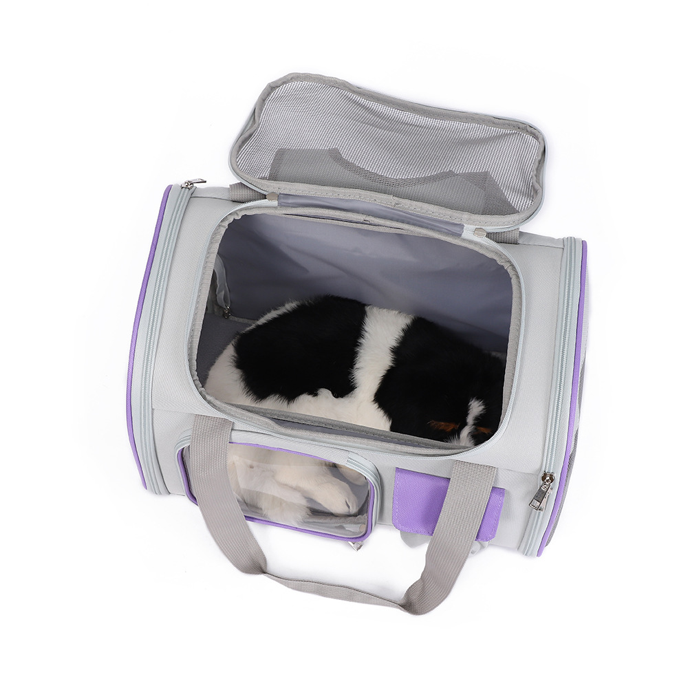 Rongka Pet Cross-border Cat Bag, Breathable Pet Backpack, Cat and Dog Pet Bag, Breathable Hand-held Pet Travel Bag pic 13