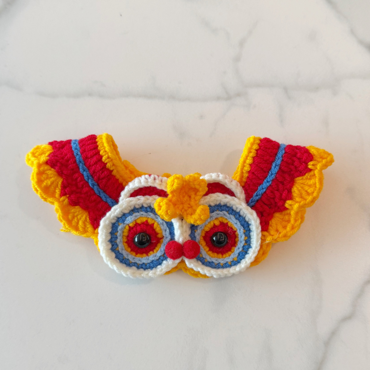 手工编织饰品围巾发带挂饰树脂奶油胶配件米珠奶油胶配饰多款混搭详情8