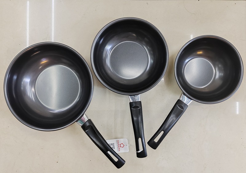 mini non-stick sauce pan Mini Non-stick soup pan Flat soup pan Iron Pan Breakfast Pan Milk Pan pic 6