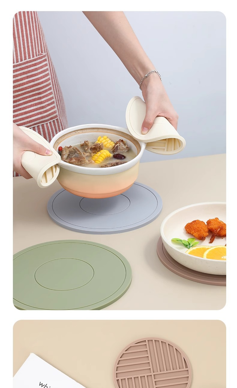  新品硅胶婴幼儿餐垫防滑垫辅食垫babycare详情3