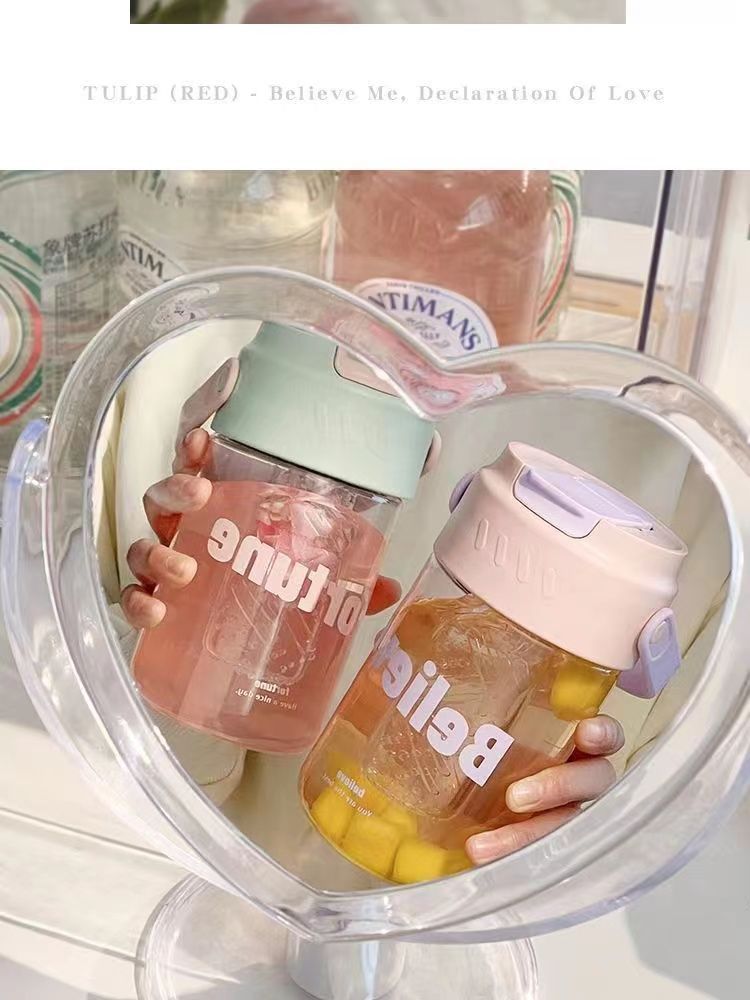 Summer large-capacity water cup, high appearance level portable sports straw cup, new model with tea strater, student cup pic 6